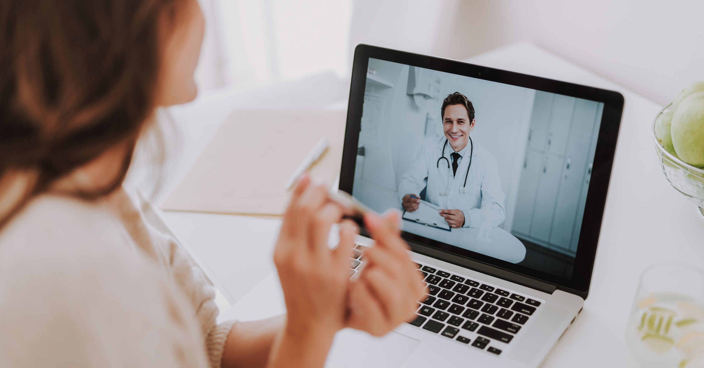 Virtual healthcare appointment