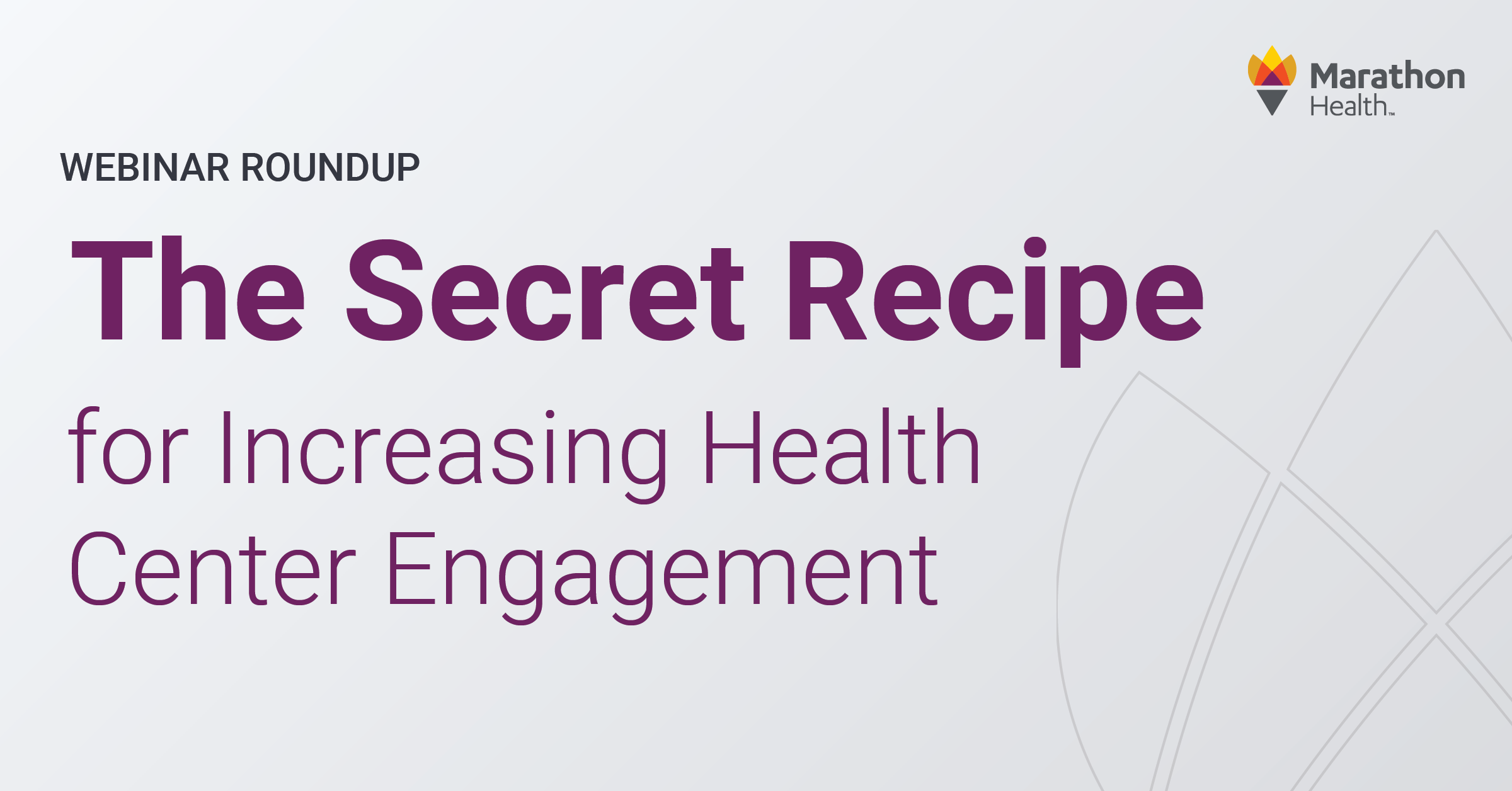 health center engagement webinar