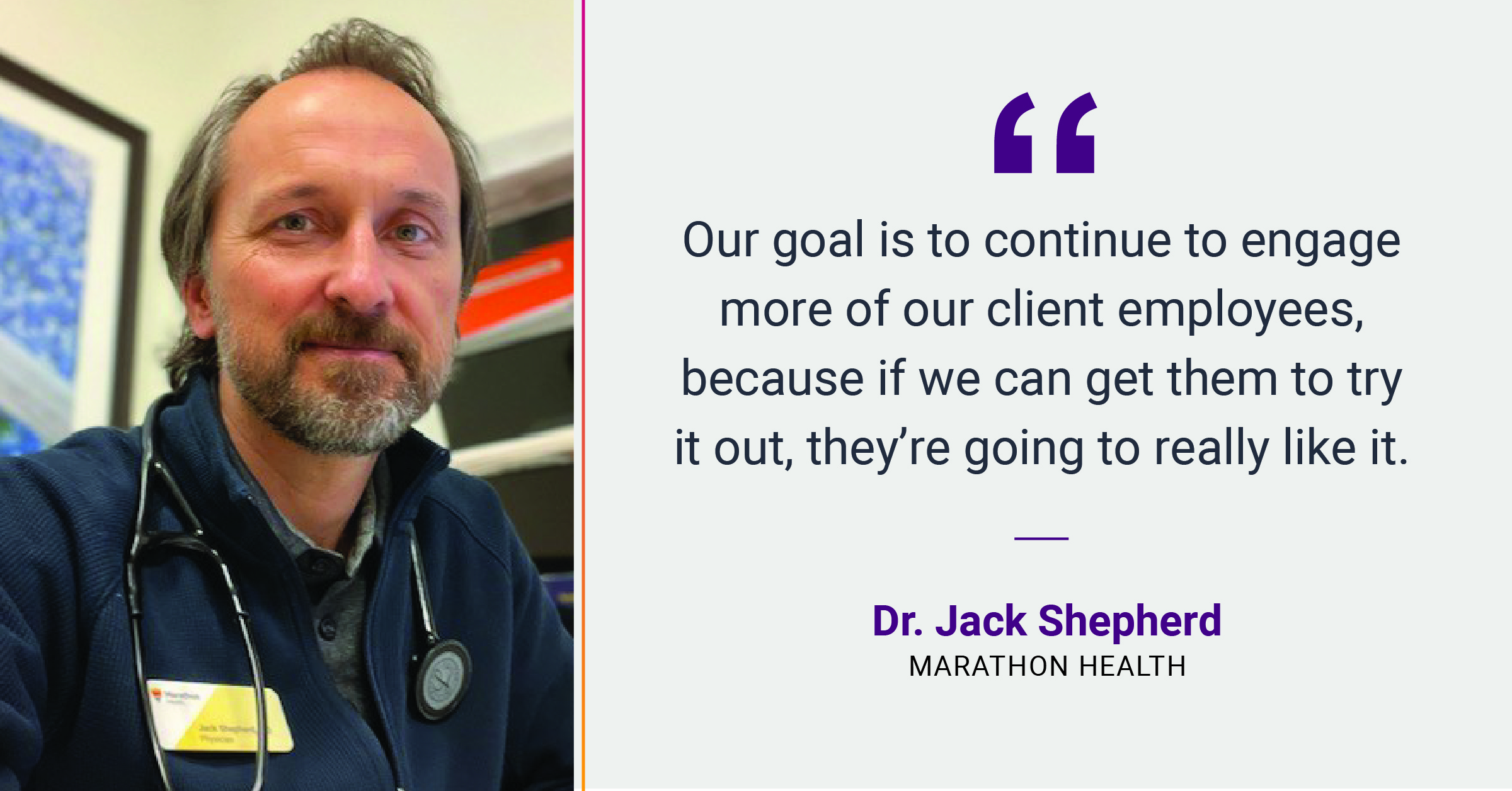 Marathon Health Network Dr. Jack Shepherd